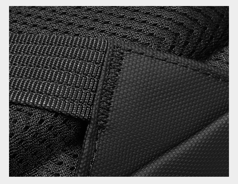 Male Polyester Waterproof Business Backpack Anti Theft Fashionable