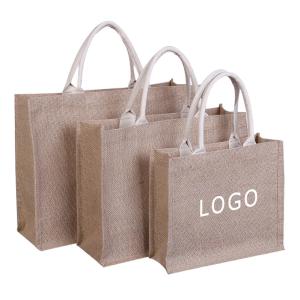 China CMYK Jute Shopping Bag wholesale