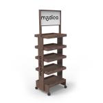 Modern Wooden Display Stand Racks For Pharmacy Shop Displays