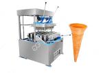 Electric Wafer Ice Cream Cone Maker Machine in Semi Automatic 3000pcs/h Capacity