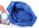 Customized 210D waterproof nylon foldable shopping bag thickened vest tote bag