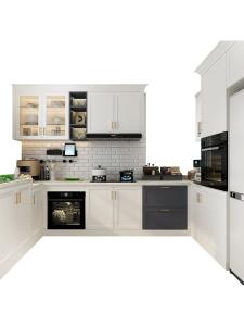 China Metal Honey Oak Natural Wood Kitchen Cabinets Ready Made OEM wholesale