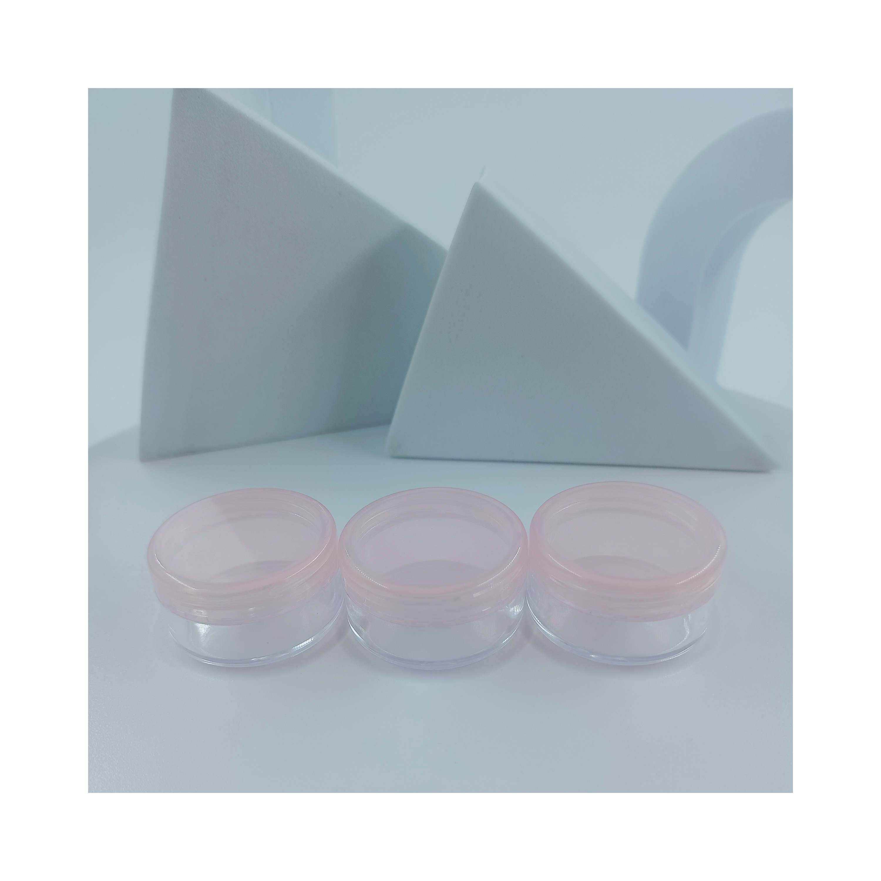 Industrial Cosmetic Portable Clear Plastic Box Customized Color Cream Jar 5ml 10ml