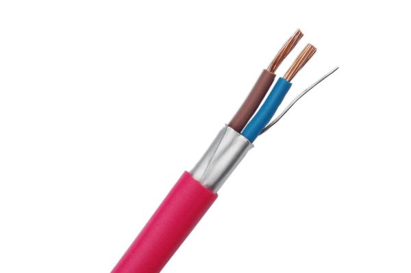 Copper Conductor Fire Proof Cables , Security Fire Alarm Cable 2×1.5mm2 With 0