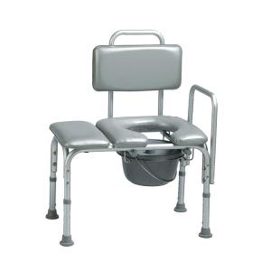 China Hospital Toilet Commode Transfer Bench Seat With Bedpan Commode Chair wholesale