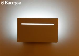 China 6W White Modern Indoor Wall Lamps , LED Internal Wall Lights 200x120mm Cubiod wholesale