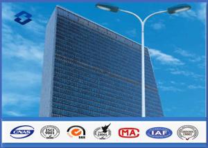 China 470 Mpa ~ 630Mpa Tensile Strength garden / yard light pole 2.5 mm - 30 mm Thickness wholesale