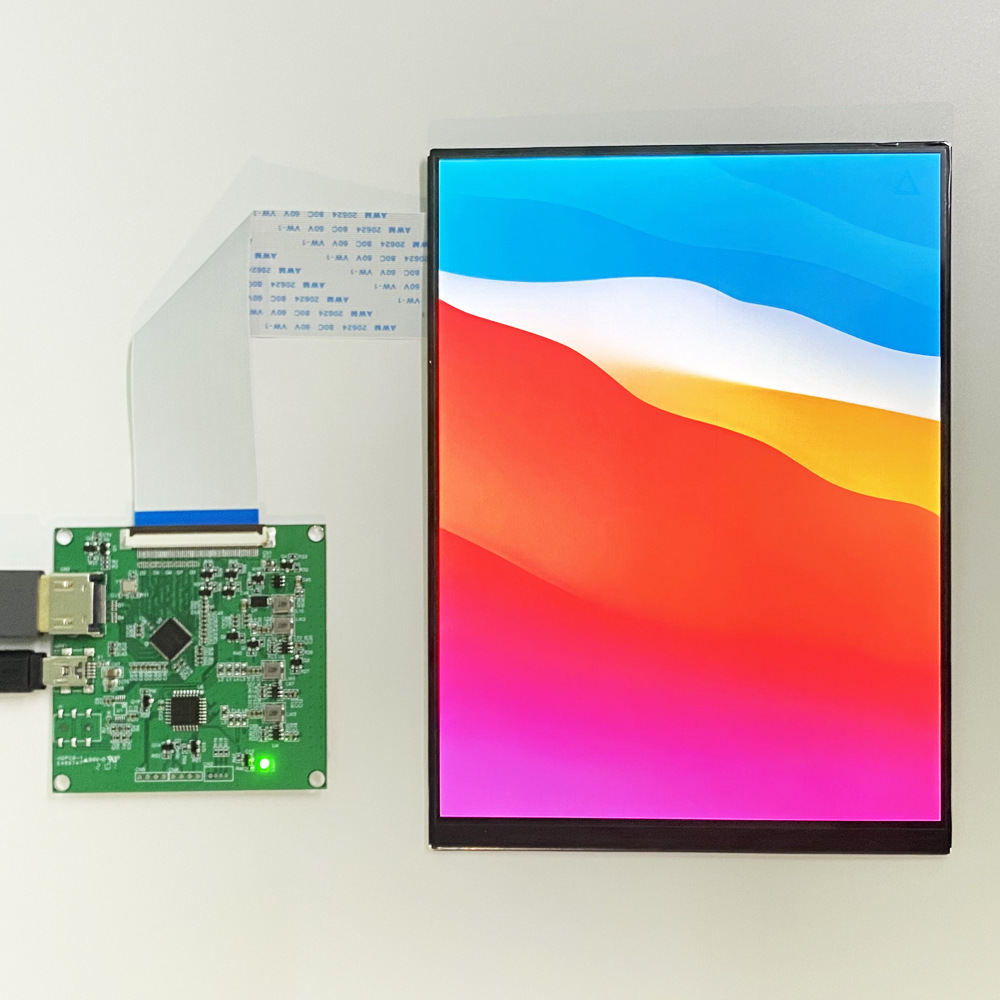7.9 Inch high resolution AMOLED display 1536*2048 Dots MIPI Interface 460c/d brightness