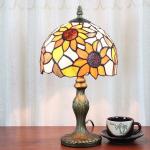 European flower retro creative nostalgia cafe bedroom living room reading light