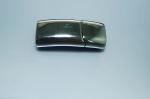 SS 304 316L Watch Assembly Parts Glossy Finish Buckle Clasp Silver Color
