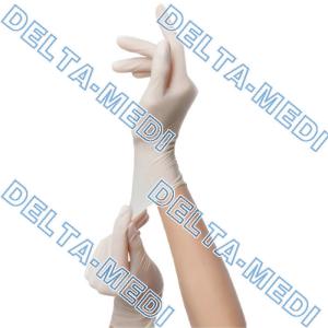 China Sterile Powdered Latex Surgical Medical Gloves For Operation Room wholesale