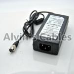 Industrial Basler Camera Power Adapter 12V 3A 6pin Female Hirose Black Color