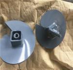 Grey Painted Grounding And Earthing Products Welded Power Driven Ground Screw