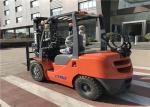 dual fuel suspension seat forklift Truck 3 .5 Ton with nice color