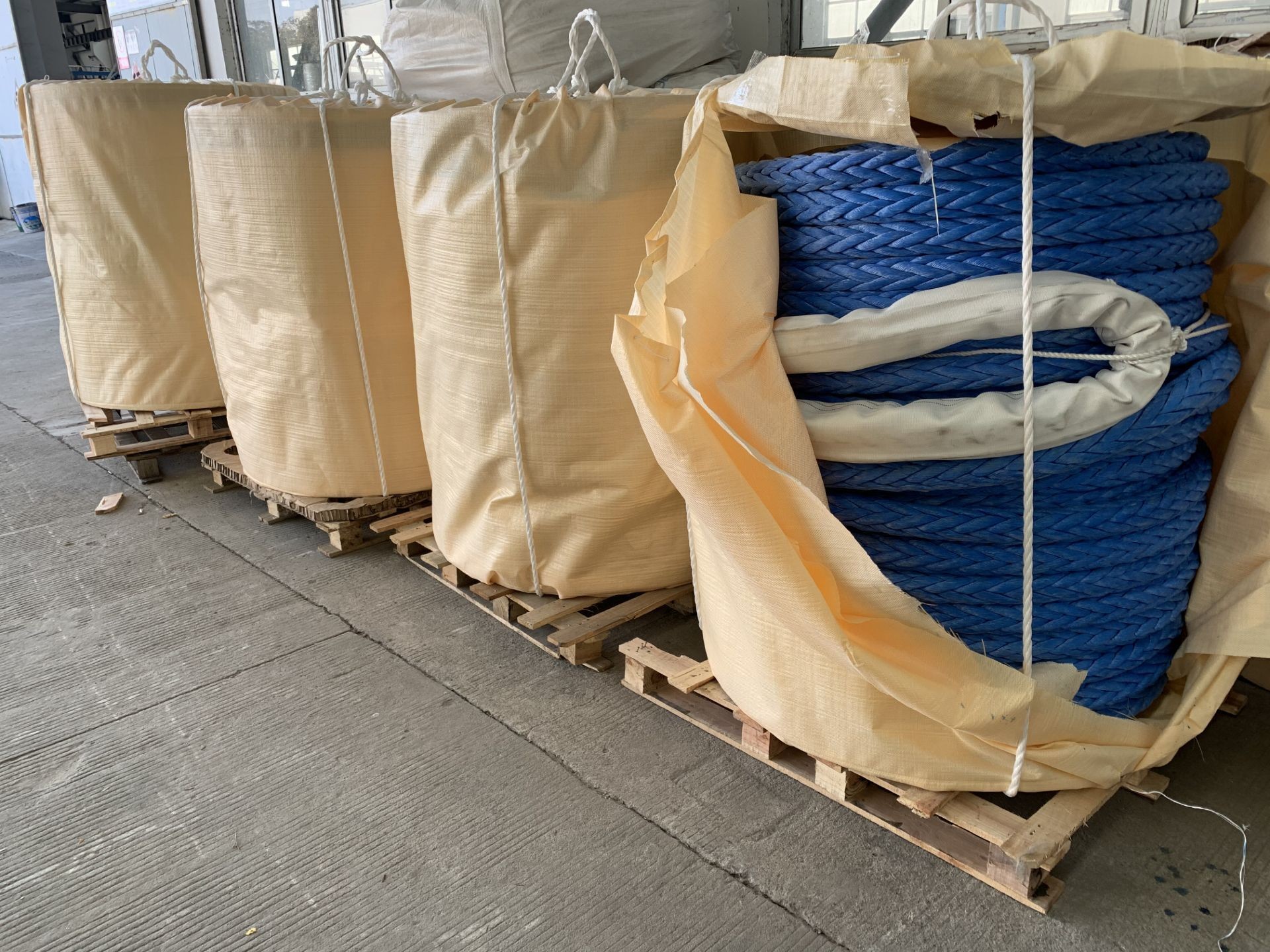 Floating Marine 12 Strand Spectra Rope 40mmx300m UHMWPE UV Resistant