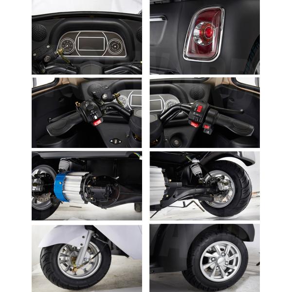 800W/1000W Motor Front Disc Brake Rear Wheels Drive 3 Wheel Electric Mobility Scooter