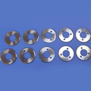 China Customized Precision Tungsten Steel Blade Round Shape High Hardness wholesale