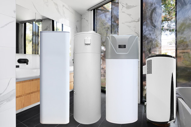 Freestanding air to water hot water cylinder R134a Most Efficient Electric Heat Pump