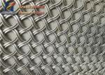 Hotels Architectural Woven Wire Mesh Twist Crimped 9 Gauge