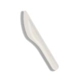 Eco Friendly Sugarcane Disposable Cutlery Pulp Knife Food Safe
