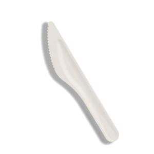 China Eco Friendly Sugarcane Disposable Cutlery Pulp Knife Food Safe wholesale