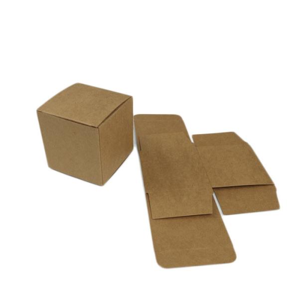 Foldable Recycled Soap Packaging Flat Pack Cardboard Boxes Essential Oil Perfume Bottle
