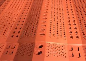China Perforated Sheet Windbreak Fence Panels , Industrial Wind Proof Fence wholesale