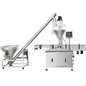 China Automatic 300g 500g Sugar Spices Powder Bottle Filling Machine wholesale