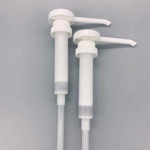 China Round Head Plastic Syrup Pump 10ml Honey Dispenser Pump wholesale