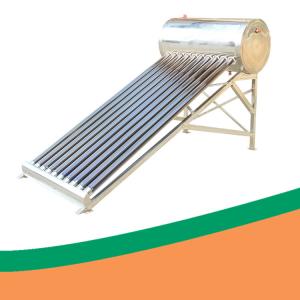 China Integrated vacuum tube stainless steel tank solar water heater wholesale