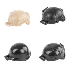 China WW2 puzzle assembly military weapon protective gear war army soldier helmet building block wholesale