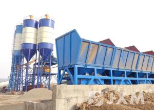 China Industrial Cement Making Machinery Electric Mixer Batching Plant wholesale