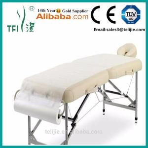 China Perforated Nonwoven Disposable Bed Sheets Roll Biodegradable wholesale
