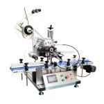 Tabletop Automatic Self Adhesive Sticker Labeling Machine For Flat Box Bottle