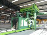 Roller Conveyor Blast Machine For Metal Sheet Cleaning