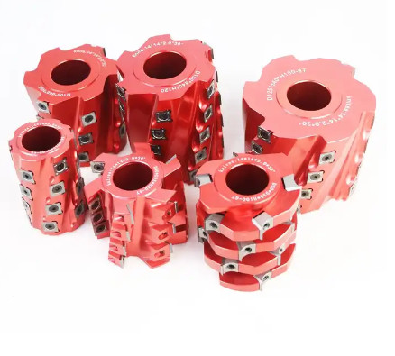 Light Duty CNC Planer Spiral Cutter Heads For Wood Jointer Planer