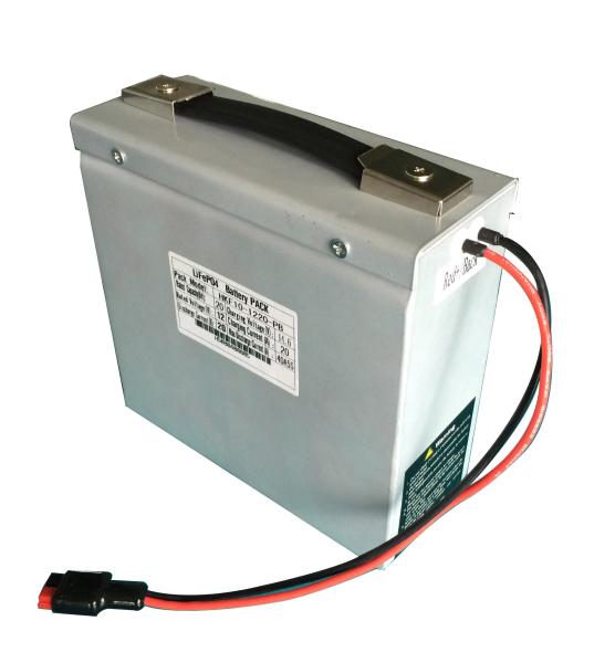Compact Size 12V 20AH Power Wheelchair Batteries In Battery Case For Electric