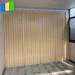 Commercial Sound Proof Partitions / Wooden Sliding Wall Partition Door Japanese