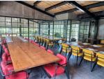 Customized Commercial Prefab Buildings Used For Restaurant With Lightweight