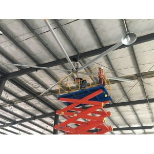 China Factory Ventilation pmsm Giant Industrial Ceiling Fans wholesale