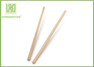 China Eco - Friendly Cocktail Stir Sticks , Birch Wood Sugar Swizzle Sticks For Coffee wholesale