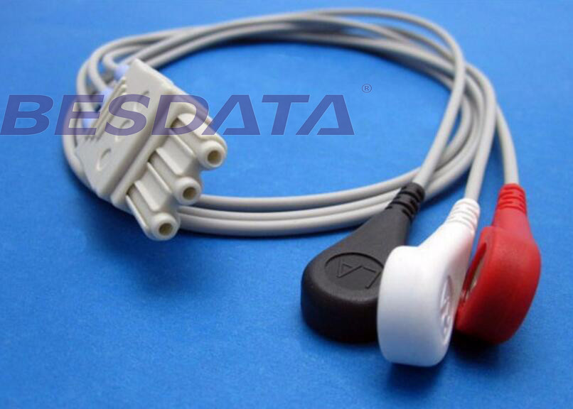 M1673A Compatible ECG Cables And Leadwires For M1668A ECG Trunk Cable