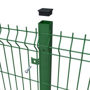 China 4mm V Mesh Security Fencing 50mm X 200mm White Color wholesale