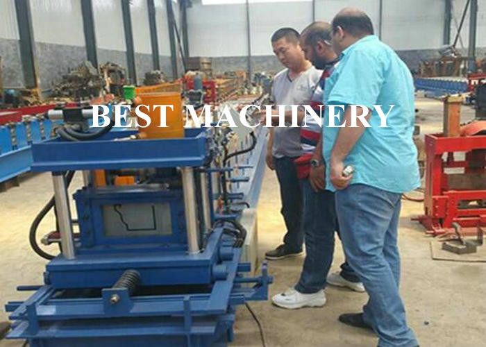 BV / SGS Square And Round Roll Forming Machine Alumiumum Construction