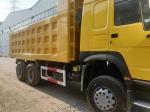 6-8L Engine Capacity Used Sinotruck HOWO 6*4 Dump Truck 10tires 20-30 Tons