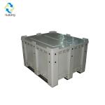 1200*1000*760mm heavy duty storage plastic pallet box for sale