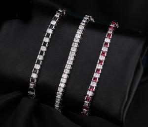 China Fashion Bangle AAAA Cz Gold Silver color Wedding Bracelet bangle for women Fashion accessaries wholesale