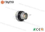 Straight Plug AMC Connector , Panel Mount Connector Salt Spray Resistance