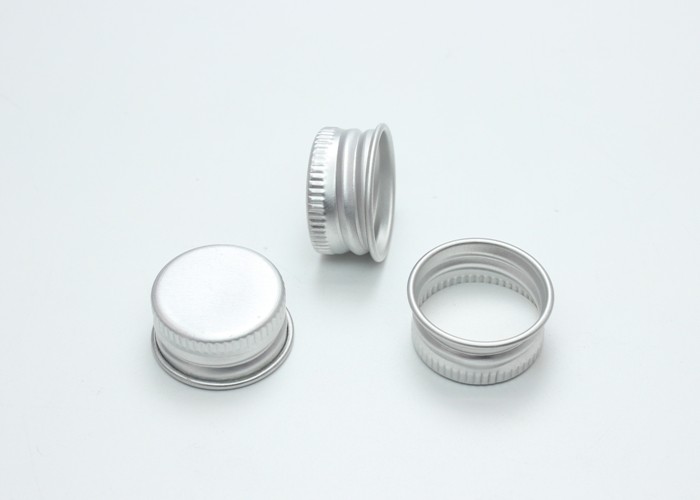 Round Shaped Aluminium Screw Caps 18mm 24mm 28mm With Multiple Color