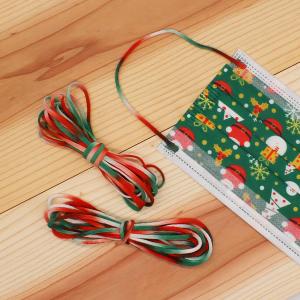 China Colorful 3mm 4mm Round Elastic Cord For Medical Mask on sale